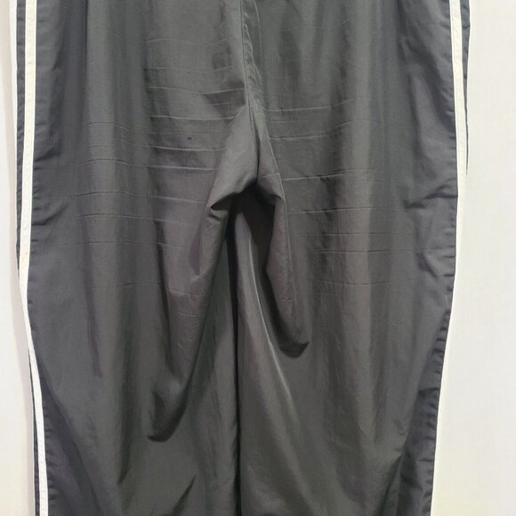 Adidas Windbreaker Pants Men's Size XL Black White Stripes - Picture 13 of 16